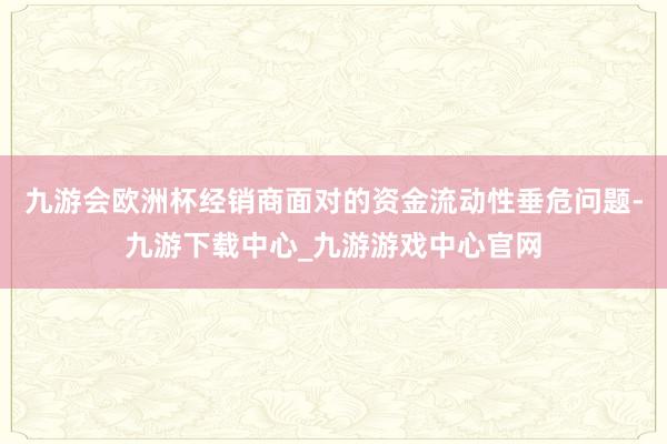 九游会欧洲杯经销商面对的资金流动性垂危问题-九游下载中心_九游游戏中心官网