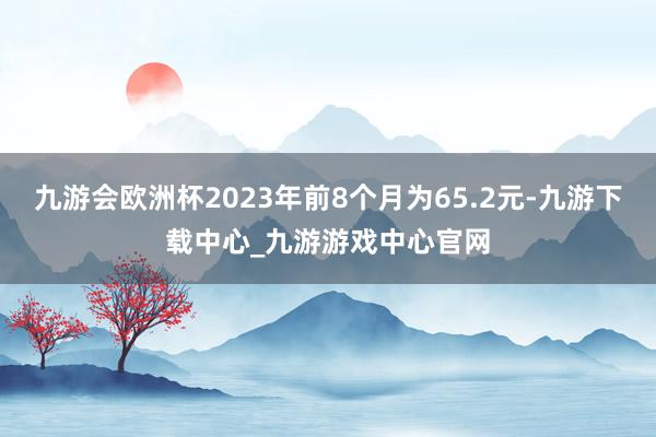 九游会欧洲杯2023年前8个月为65.2元-九游下载中心_九游游戏中心官网